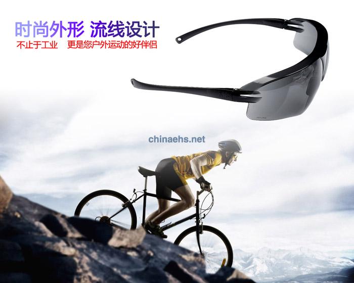 3M 10435 中國款流線型防護(hù)眼鏡（灰色鏡片，防霧）